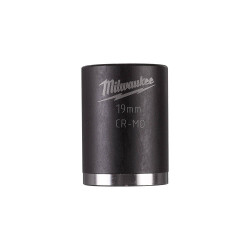 Milwaukee SHOCKWAVE Darbeli Lokma 3/8 inç 19 mm Kısa 4932478018 - 2