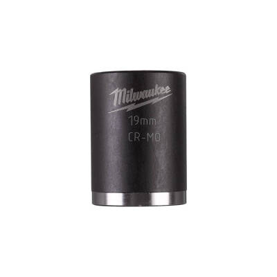 Milwaukee SHOCKWAVE Darbeli Lokma 3/8 inç 19 mm Kısa 4932478018 - 2