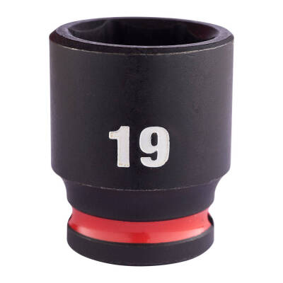 Milwaukee SHOCKWAVE Darbeli Lokma 3/8 inç 19 mm Kısa 4932480276 - 2