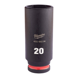 Milwaukee SHOCKWAVE Darbeli Lokma 3/8 inç 20 mm Derin 4932480294 - 2