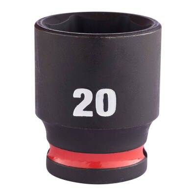 Milwaukee SHOCKWAVE Darbeli Lokma 3/8 inç 20 mm Kısa 4932480277 - 2