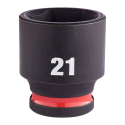 Milwaukee SHOCKWAVE Darbeli Lokma 3/8 inç 21 mm Kısa 4932480278 - 2