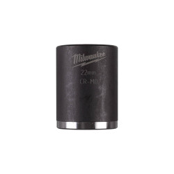 Milwaukee SHOCKWAVE Darbeli Lokma 3/8 inç 22 mm Kısa 4932478020 - 2