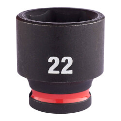 Milwaukee SHOCKWAVE Darbeli Lokma 3/8 inç 22 mm Kısa 4932480279 - 2