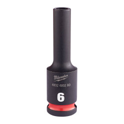 Milwaukee SHOCKWAVE Darbeli Lokma 3/8 inç 6 mm Derin 4932480280 - 2