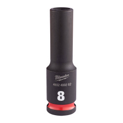 Milwaukee SHOCKWAVE Darbeli Lokma 3/8 inç 8 mm Derin 4932480282 - 2