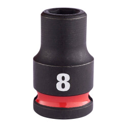 Milwaukee SHOCKWAVE Darbeli Lokma 3/8 inç 8 mm Kısa 4932480265 - 2