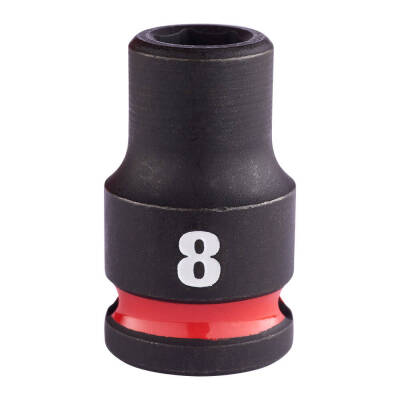 Milwaukee SHOCKWAVE Darbeli Lokma 3/8 inç 8 mm Kısa 4932480265 - 2