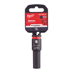 Milwaukee SHOCKWAVE Darbeli Lokma 3/8 inç 9 mm Derin 4932480283 - Milwaukee