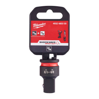 Milwaukee SHOCKWAVE Darbeli Lokma Adaptörü 3/8 inç - 1/2 inç 4932480300 - 1