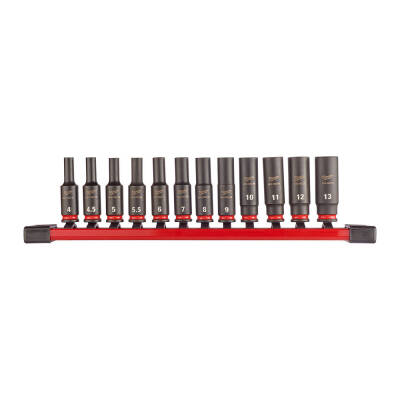 Milwaukee SHOCKWAVE Darbeli Lokma Seti 1/4 inç 12 Parça 4932480453 - 1