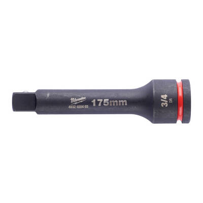 Milwaukee SHOCKWAVE Darbeli Lokma Uzatması 3/4 inç 175 mm 4932480403 - 1