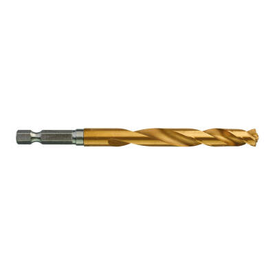 Milwaukee SHOCKWAVE HSS-G TiN Hex Metal Matkap Ucu 9 x 117 mm 48894721 - 1