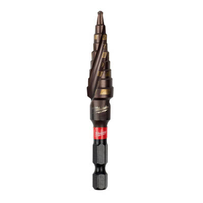 Milwaukee SHOCKWAVE Kademeli Matkap Ucu Hex 4-12 mm 48899261 - 1