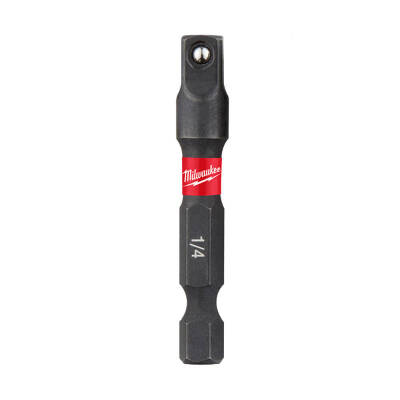 Milwaukee SHOCKWAVE Lokma Adaptörü 1/4 Hex - 1/4 inç Kare 4932471826 - 2