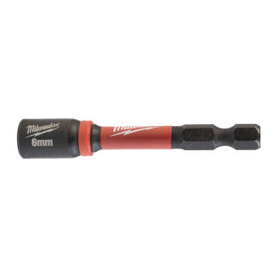 Milwaukee SHOCKWAVE Manyetik Lokma Uç 6 mm x 65 mm 1/4 Hex 4932492435 - 1
