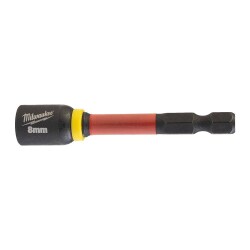 Milwaukee SHOCKWAVE Manyetik Lokma Uç 8 mm x 65 mm 1/4 Hex 4932492439 - 2