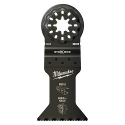 Milwaukee Starlock Çok Malzemeli Dalma Kesme Bıçağı Bi-Metal Ahşap ve Metal 43 mm 48906035 - 2
