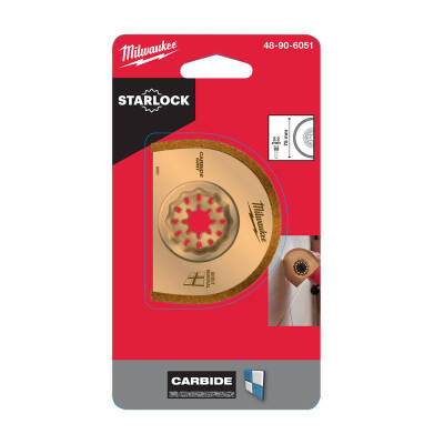 Milwaukee Starlock Derz Temizleme Bıçağı Karbür 75 x 2,2 mm 48906051 - 2