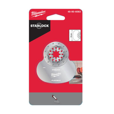 Milwaukee Starlock Kazıma ve Kesme Bıçağı Esnek 70 mm 48906063 - 2