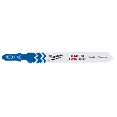 Milwaukee T123XF Çok Amaçlı Bi-Metal Dekupaj Testere Bıçağı 91 mm 5'li 4932430142 - 2