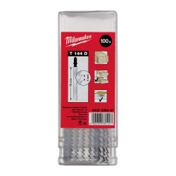 Milwaukee T144D Hızlı Kesim Ahşap Dekupaj Testere Bıçağı 75 mm 100'lü 4932430461 - Milwaukee