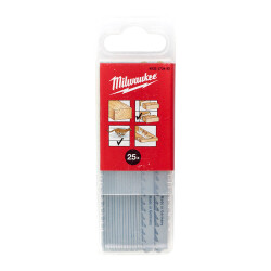 Milwaukee T244D Eğri Kesim Dekupaj Testere Bıçağı 75 mm 25'li 4932373492 - Milwaukee