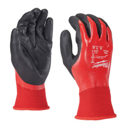 Milwaukee Tam Daldırma Nitril Eldiven Kesilme Seviye A 9/L Beden 4932493220 - Milwaukee