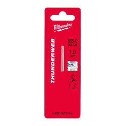 Milwaukee THUNDERWEB HSS-G Metal Matkap Ucu 1,0 x 34 mm 2'li 4932352345 - Milwaukee