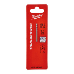 Milwaukee THUNDERWEB HSS-G Metal Matkap Ucu 1,5 x 40 mm 2'li 4932352346 - Milwaukee