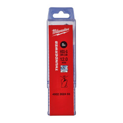 Milwaukee THUNDERWEB HSS-G Metal Matkap Ucu 12 x 151 mm 5'li 4932352403 - Milwaukee