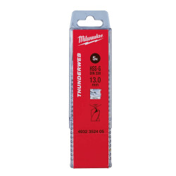 Milwaukee THUNDERWEB HSS-G Metal Matkap Ucu 13 x 151 mm 5'li 4932352405 - Milwaukee