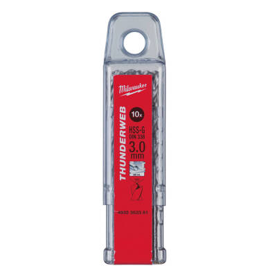 Milwaukee THUNDERWEB HSS-G Metal Matkap Ucu 3 x 61 mm 10'lu 4932352381 - 2