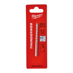 Milwaukee THUNDERWEB HSS-G Metal Matkap Ucu 4,2 x 75 mm 4932352353 - Milwaukee