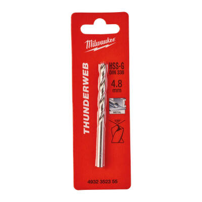 Milwaukee THUNDERWEB HSS-G Metal Matkap Ucu 4,8 x 86 mm 4932352355 - 1