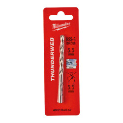 Milwaukee THUNDERWEB HSS-G Metal Matkap Ucu 5,5 x 93 mm 4932352357 - Milwaukee