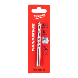 Milwaukee THUNDERWEB HSS-G Metal Matkap Ucu 6,0 x 93 mm 4932352358 - 2
