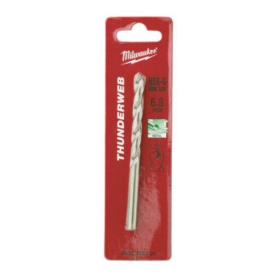 Milwaukee THUNDERWEB HSS-G Metal Matkap Ucu 6,8 x 109 mm 4932352360 - 1