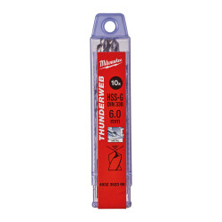 Milwaukee THUNDERWEB HSS-G Metal Matkap Ucu 6 x 93 mm 10'lu 4932352390 - Milwaukee