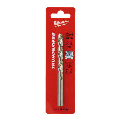 Milwaukee THUNDERWEB HSS-G Metal Matkap Ucu 8,5 x 117 mm 4932352364 - 1