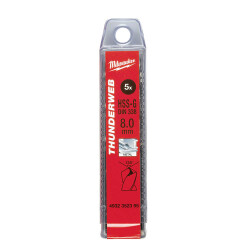 Milwaukee THUNDERWEB HSS-G Metal Matkap Ucu 8 x 117 mm 5'li 4932352395 - 2