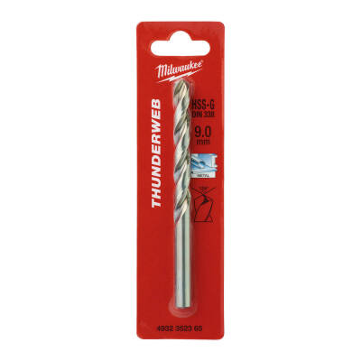 Milwaukee THUNDERWEB HSS-G Metal Matkap Ucu 9,0 x 125 mm 4932352365 - 1