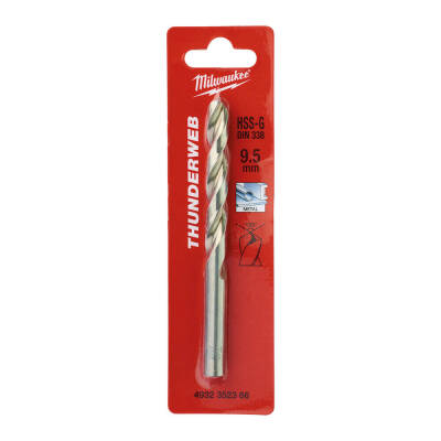 Milwaukee THUNDERWEB HSS-G Metal Matkap Ucu 9,5 x 125 mm 4932352366 - 1