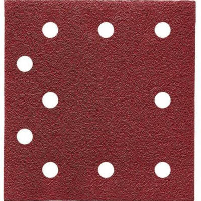 Milwaukee Titreşimli Zımpara Kağıdı 115 x 107 mm 80 Kum 10'lu 4932352421 - 1