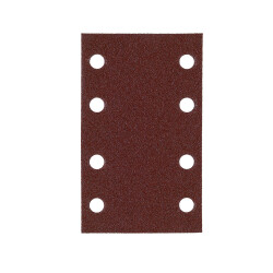 Milwaukee Titreşimli Zımpara Kağıdı 80 x 133 mm 60 Kum 10'lu 4932351666 - Milwaukee