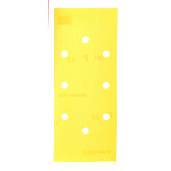 Milwaukee Titreşimli Zımpara Kağıdı 93 x 230 mm 80 Kum 10'lu 4932305177 - Milwaukee