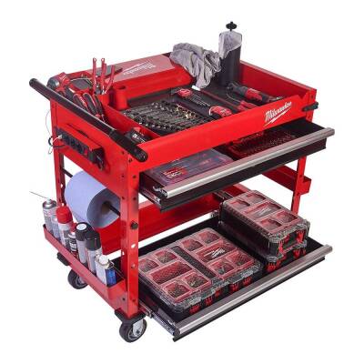 Milwaukee TOOLGUARD Çelik Çalışma Arabası 102 cm 4932478856 - 3