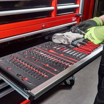 Milwaukee TOOLGUARD Çelik Takım Dolabı 117 cm 10 Çekmeceli 4932478852 - 2