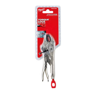 Milwaukee TORQUE LOCK Kavisli Çeneli Kilitli Pense 127 mm 4932472263 - 1