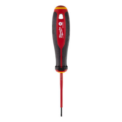 Milwaukee Tri-Lobe VDE 1000 V Düz Tornavida SL 0,4 x 2,5 mm x 75 mm 4932478712 - 2